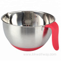 Stainless Steel Non-Slip Mixing Bowls Set with Handles